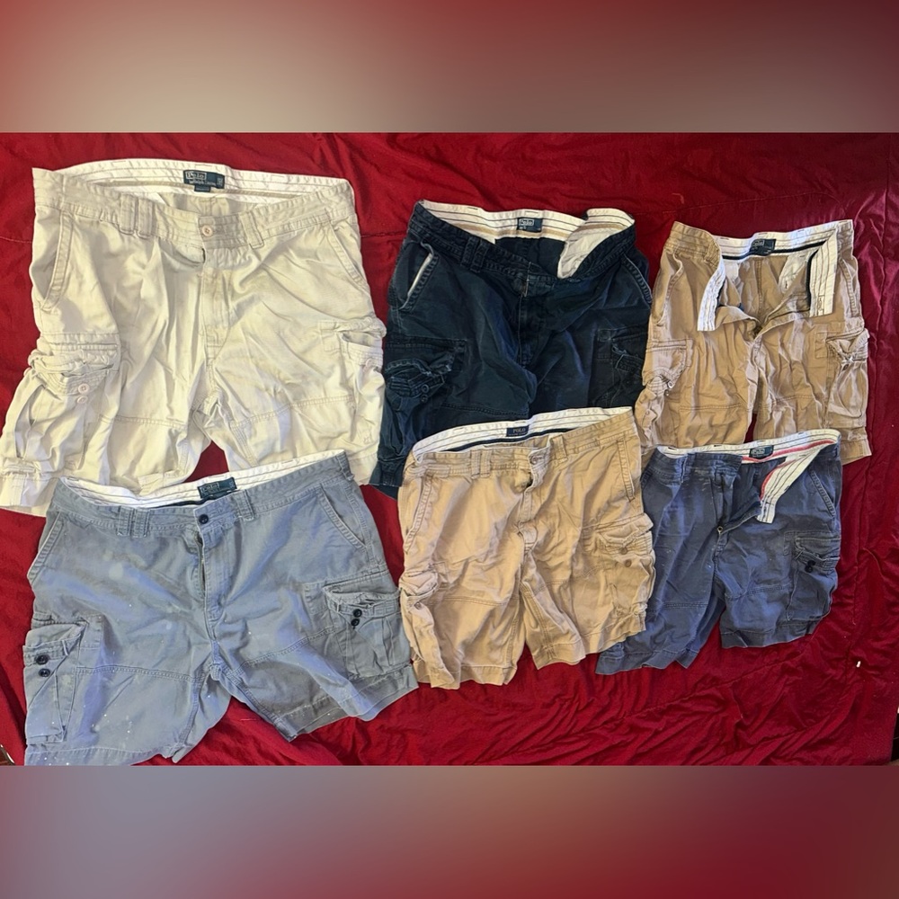 Bundle of RL Polo Cargo Shorts